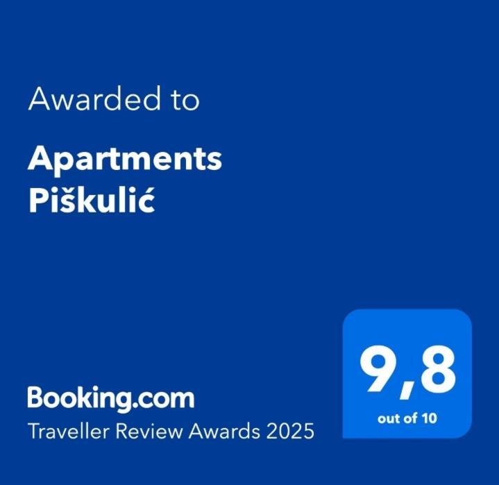 Apartments Piskulic Бродарица Экстерьер фото